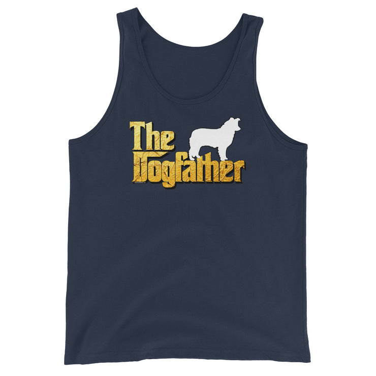 Border Collie Tank Top - Dogfather Tank Top Unisex