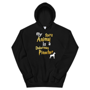 Doberman Pinscher Hoodie -  Spirit Animal Unisex Hoodie