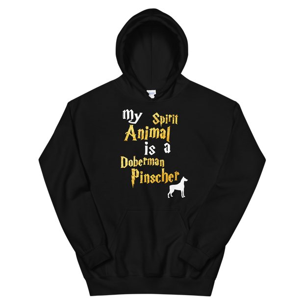 Doberman Pinscher Hoodie -  Spirit Animal Unisex Hoodie