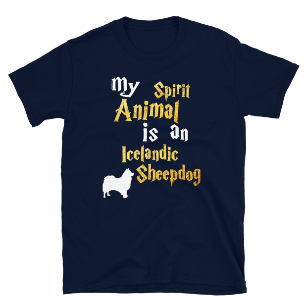 Icelandic Sheepdog T shirt -  Spirit Animal Unisex T-shirt
