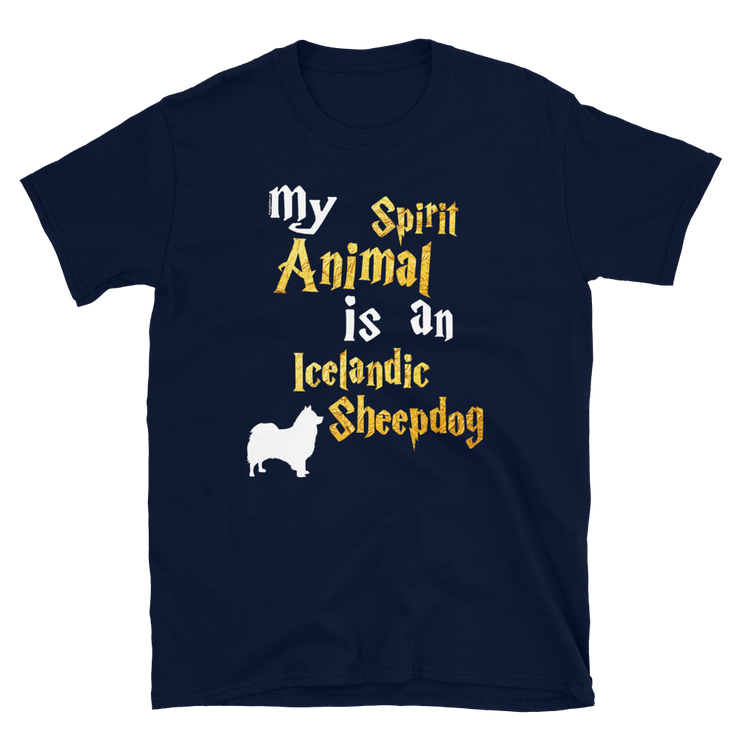 Icelandic Sheepdog T shirt -  Spirit Animal Unisex T-shirt