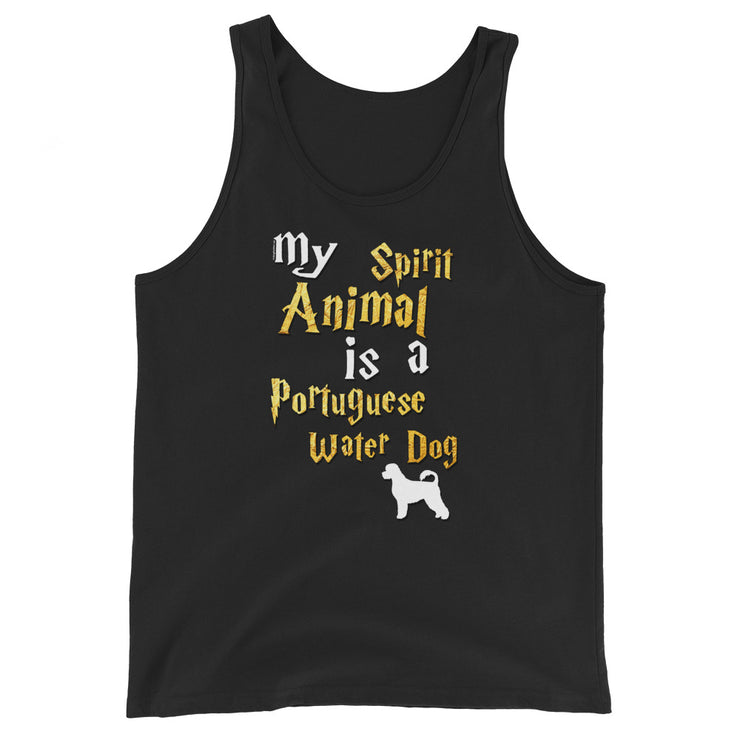 Portuguese Water Dog Tank Top -  Spirit Animal Unisex