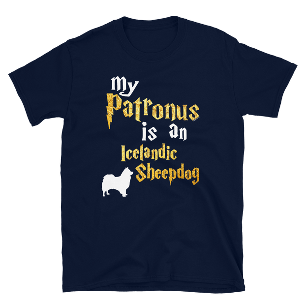 Icelandic Sheepdog T shirt -  Patronus Unisex T-shirt