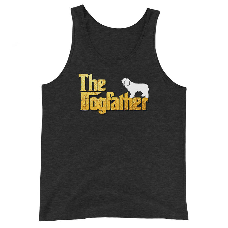 Polish Lowland Sheepdog Tank Top - Dogfather Tank Top Unisex