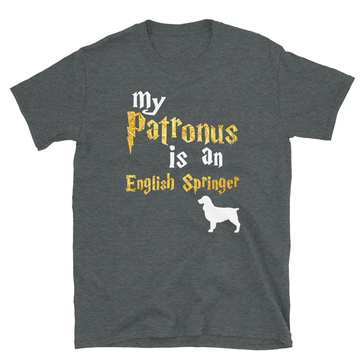 English Springer T shirt -  Patronus Unisex T-shirt