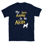 Akita T shirt -  Spirit Animal Unisex T-shirt