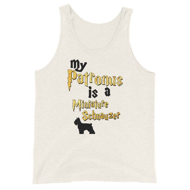 Miniature Schnauzer Tank Top - Patronus Unisex