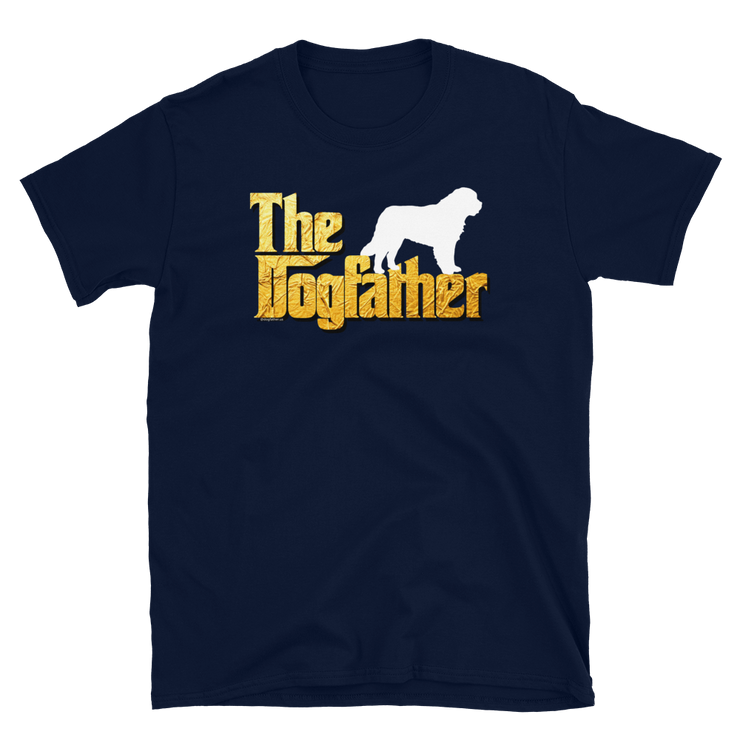 Saint Bernard Dogfather Unisex T Shirt