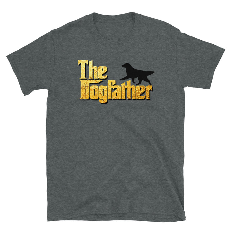 Flat Coated Retriever T Shirt - Dogfather Unisex