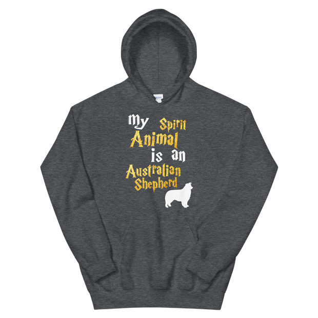 Australian Shepherd Dog Hoodie -  Spirit Animal Unisex Hoodie