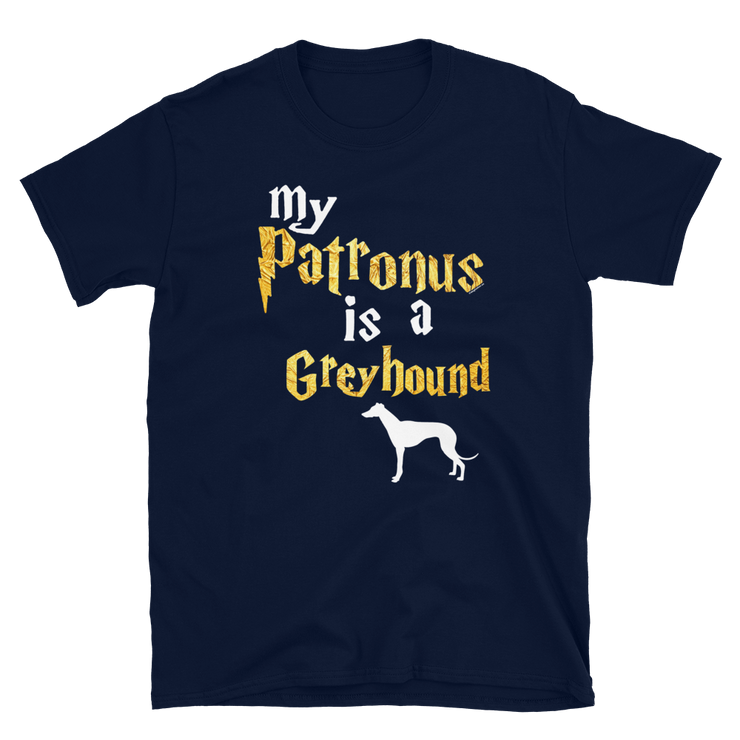 Greyhound T shirt -  Patronus Unisex T-shirt