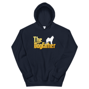 Norwegian Elkhound Dogfather Unisex Hoodie
