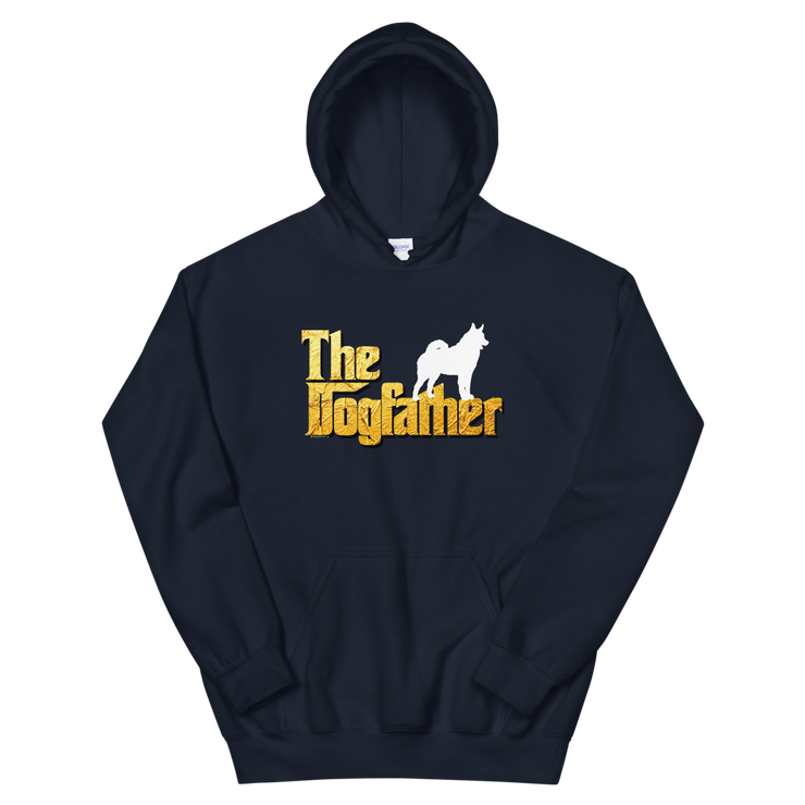 Norwegian Elkhound Dogfather Unisex Hoodie