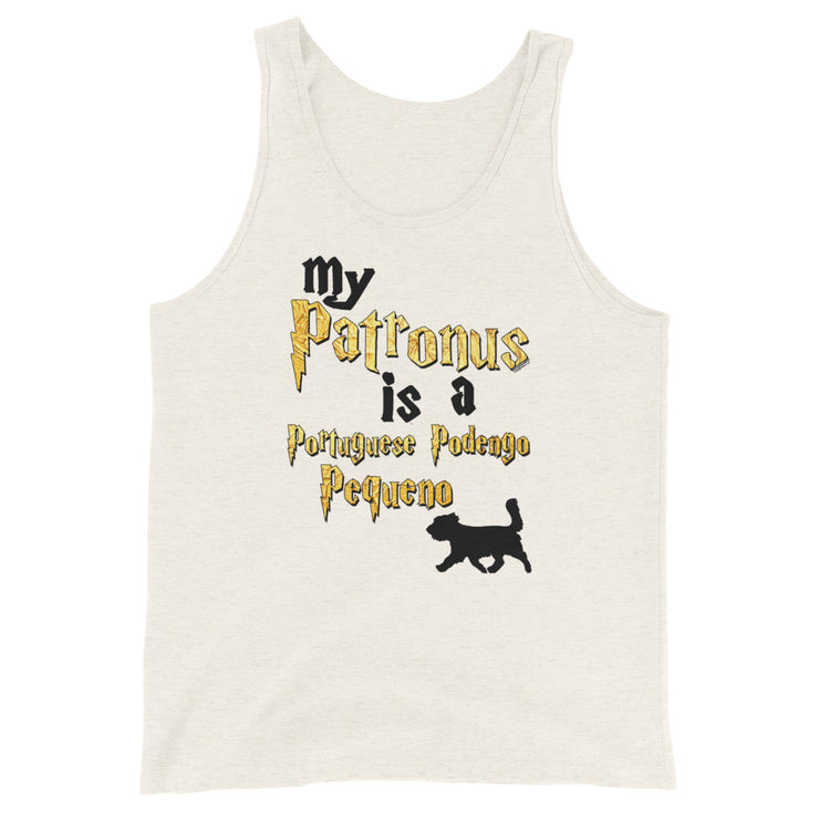 Portuguese Podengo Pequeno Tank Top - Patronus Unisex