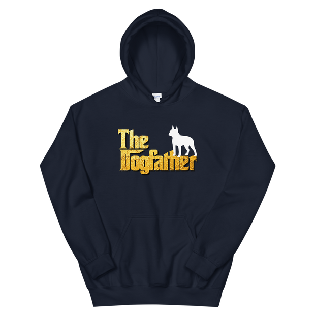 Boston Terrier Dogfather Unisex Hoodie