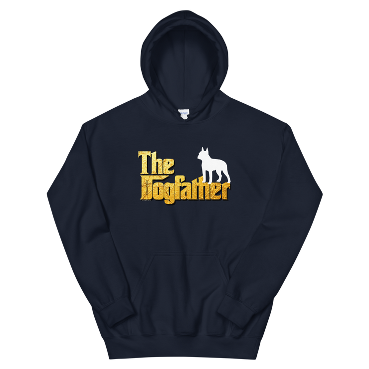 Boston Terrier Dogfather Unisex Hoodie