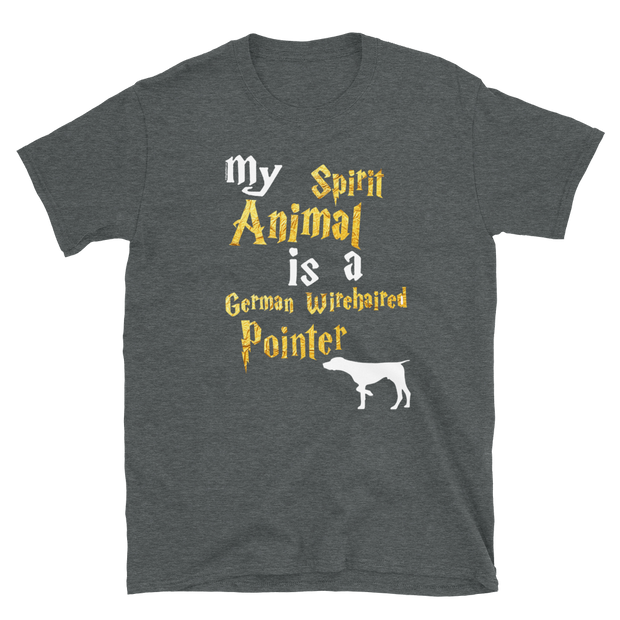 German Wirehaired Pointer T shirt -  Spirit Animal Unisex T-shirt