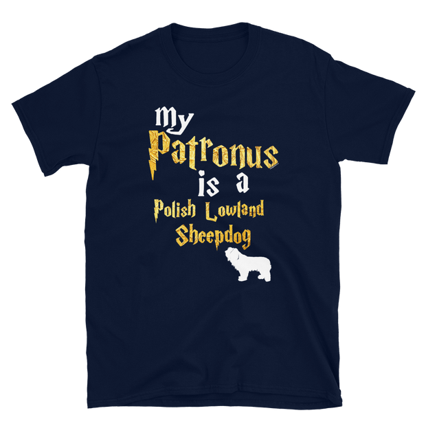 Polish Lowland Sheepdog T shirt -  Patronus Unisex T-shirt