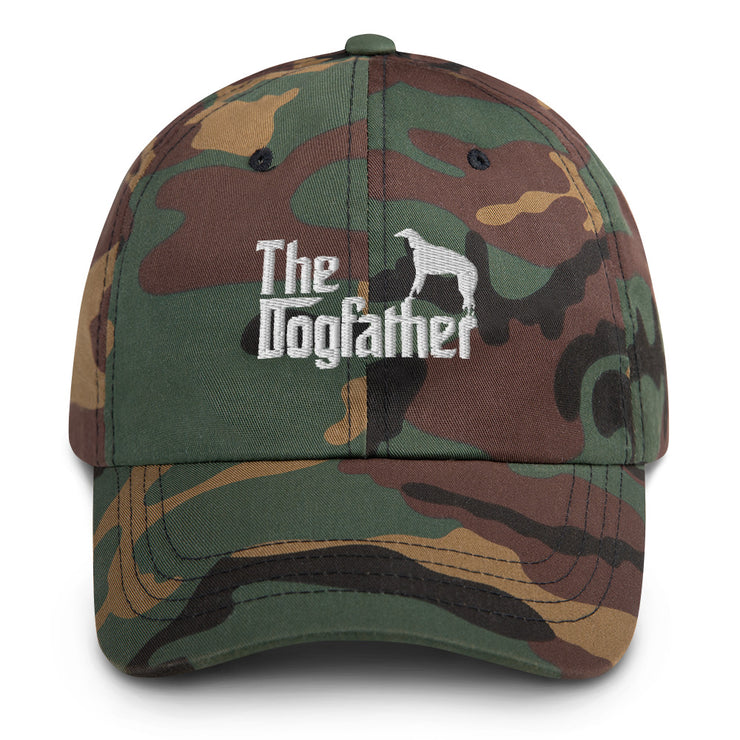 Borzoi Dad Hat - Dogfather Cap