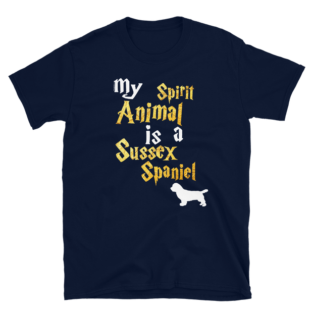 Sussex Spaniel T shirt -  Spirit Animal Unisex T-shirt