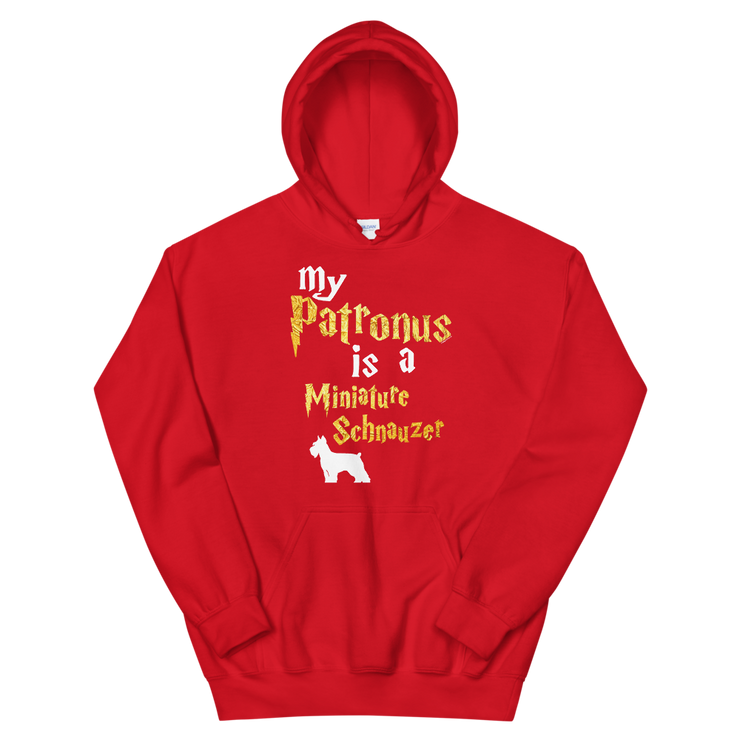 Miniature Schnauzer Hoodie -  Patronus Unisex Hoodie