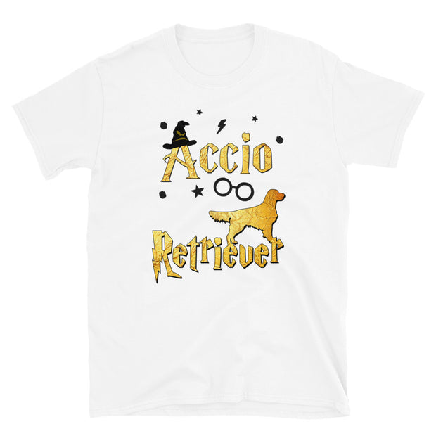 Accio Golden Retriever T Shirt - Unisex