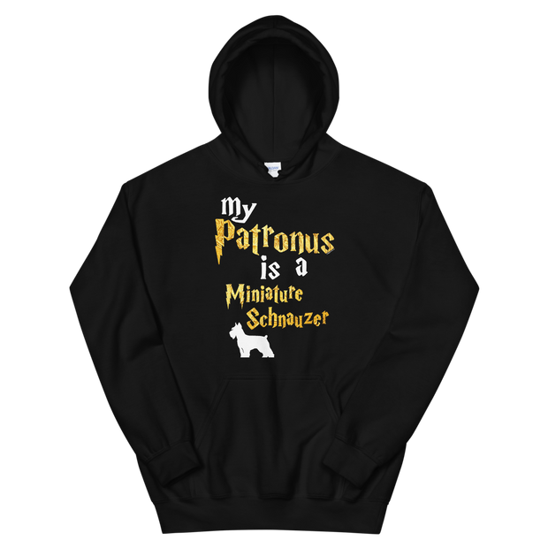 Miniature Schnauzer Hoodie -  Patronus Unisex Hoodie