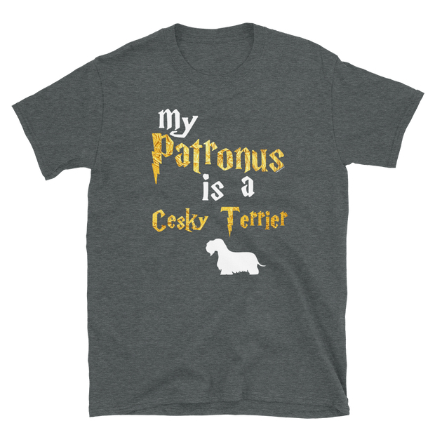 Cesky Terrier T shirt -  Patronus Unisex T-shirt