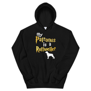 Rottweiler Hoodie -  Patronus Unisex Hoodie