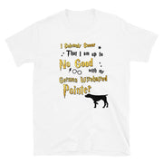I Solemnly Swear Shirt - German Wirehaired Pointer T-Shirt