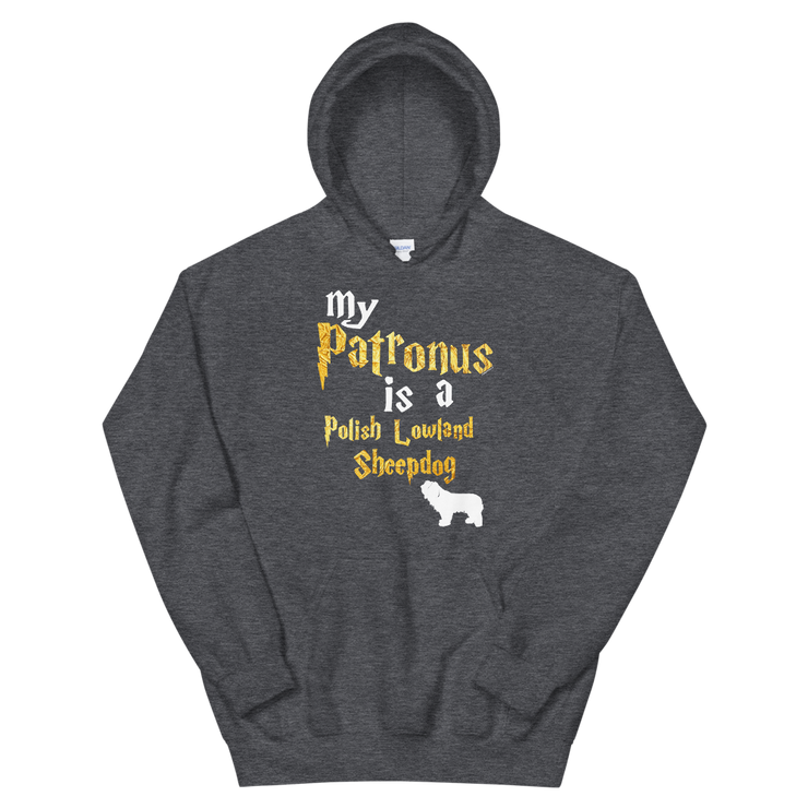 Polish Lowland Sheepdog Hoodie -  Patronus Unisex Hoodie