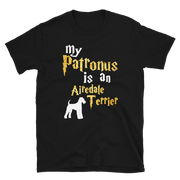 Airedale Terrier T shirt -  Patronus Unisex T-shirt