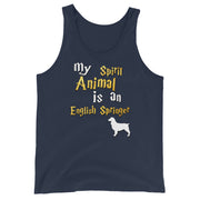 English Springer Tank Top -  Spirit Animal Unisex