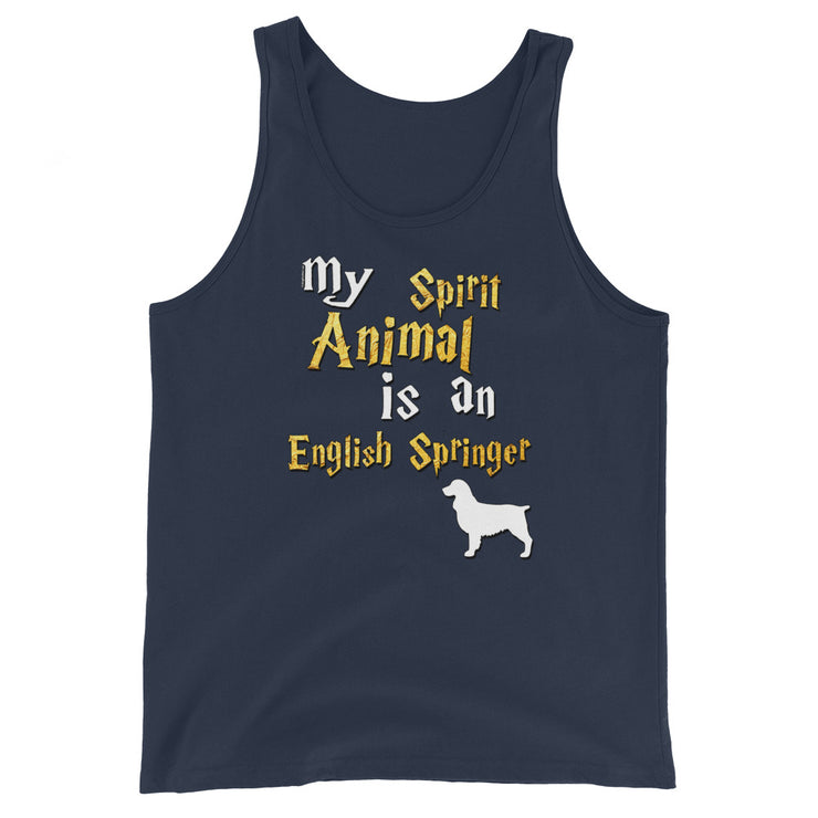 English Springer Tank Top -  Spirit Animal Unisex