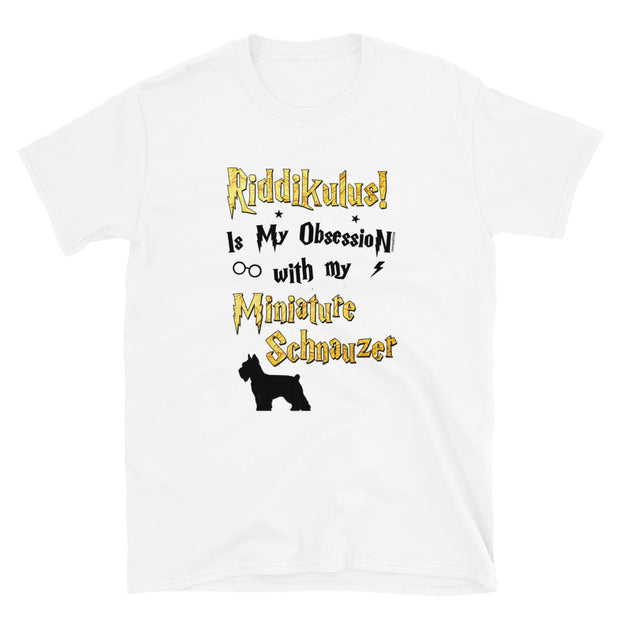 Miniature Schnauzer T Shirt - Riddikulus Shirt