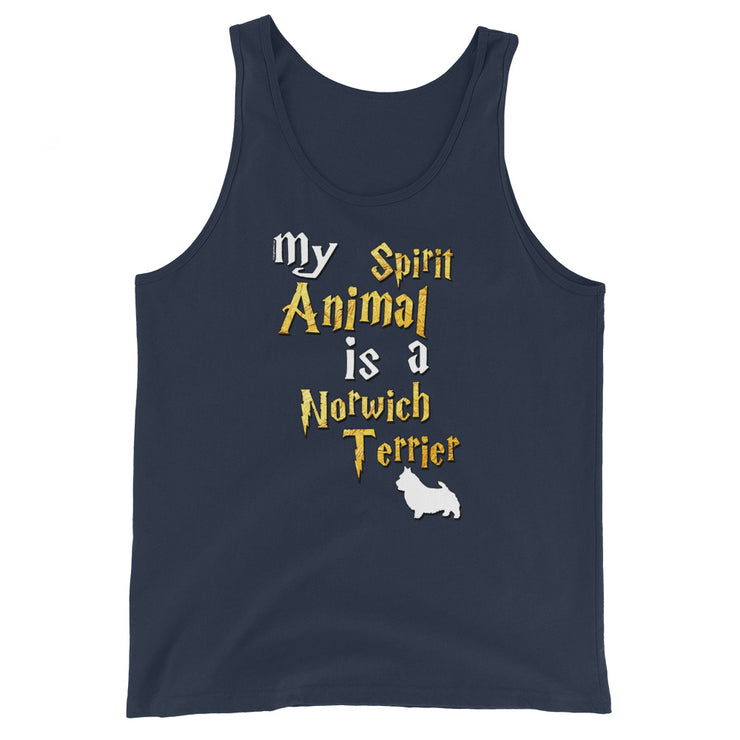 Norwich Terrier Tank Top -  Spirit Animal Unisex