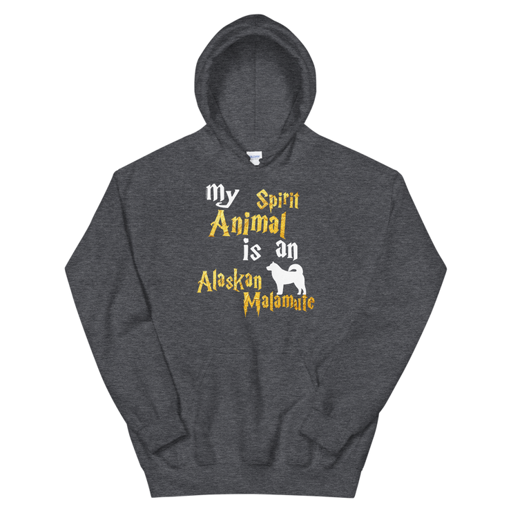 Alaskan Malamute Hoodie -  Spirit Animal Unisex Hoodie