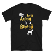 Basenji T shirt -  Spirit Animal Unisex T-shirt