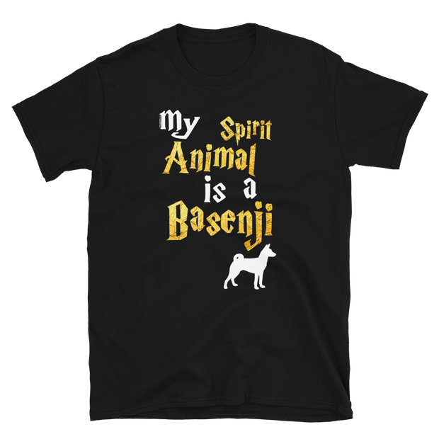 Basenji T shirt -  Spirit Animal Unisex T-shirt