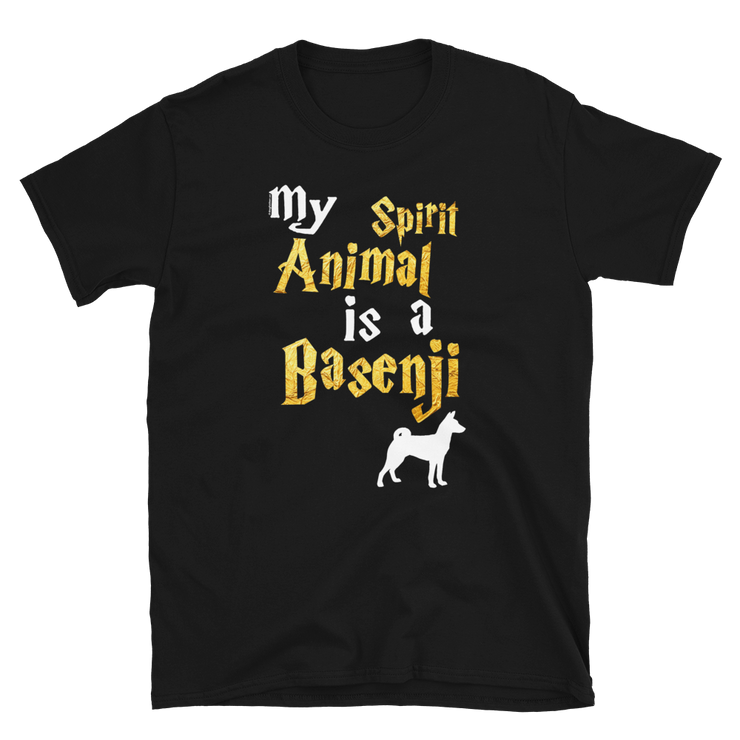 Basenji T shirt -  Spirit Animal Unisex T-shirt