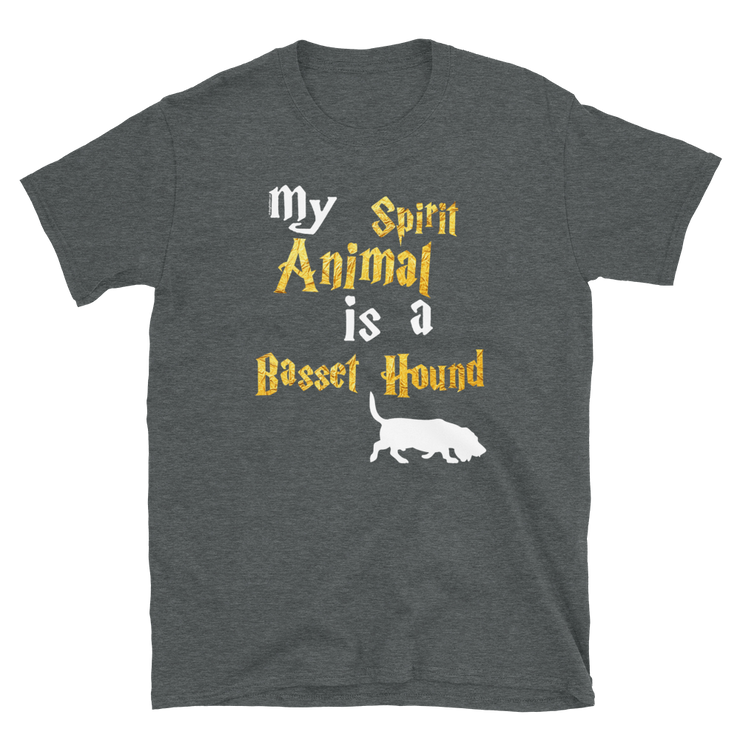 Basset Hound T shirt -  Spirit Animal Unisex T-shirt