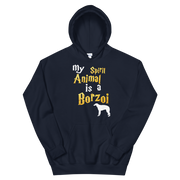 Borzoi Hoodie -  Spirit Animal Unisex Hoodie