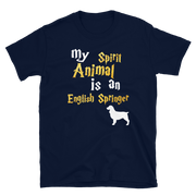 English Springer T shirt -  Spirit Animal Unisex T-shirt
