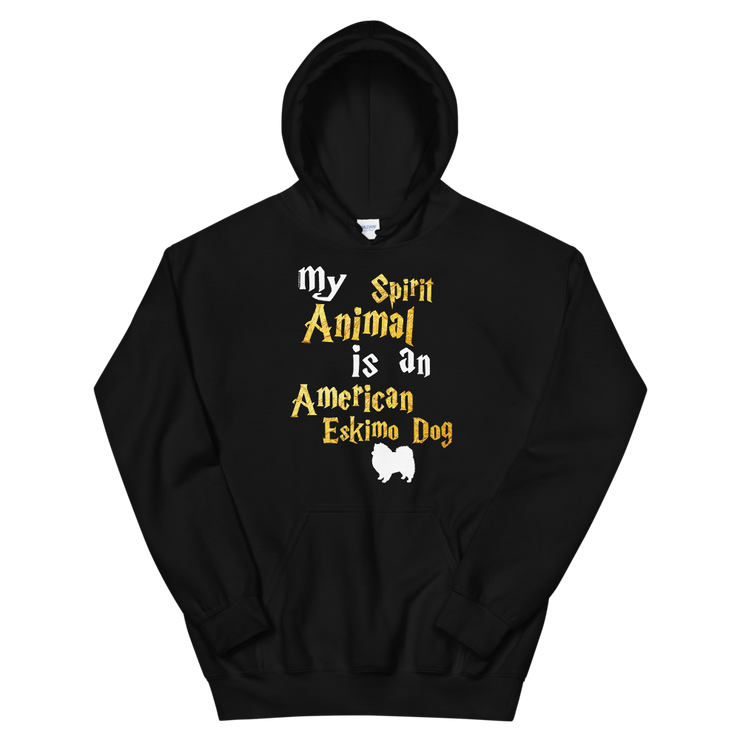 American Eskimo Dog Hoodie -  Spirit Animal Unisex Hoodie