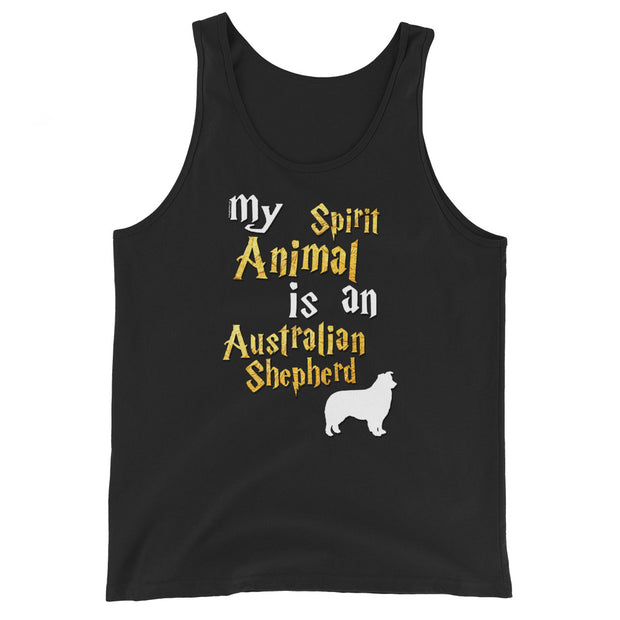 Australian Shepherd Dog Tank Top -  Spirit Animal Unisex