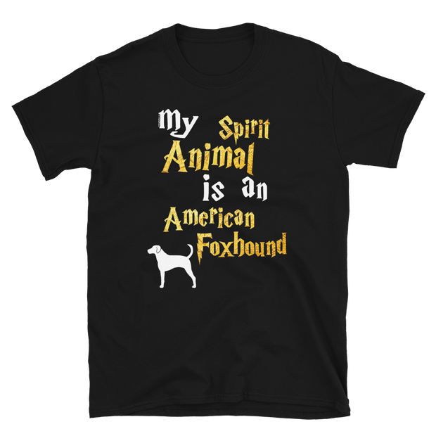 American Foxhound T shirt -  Spirit Animal Unisex T-shirt