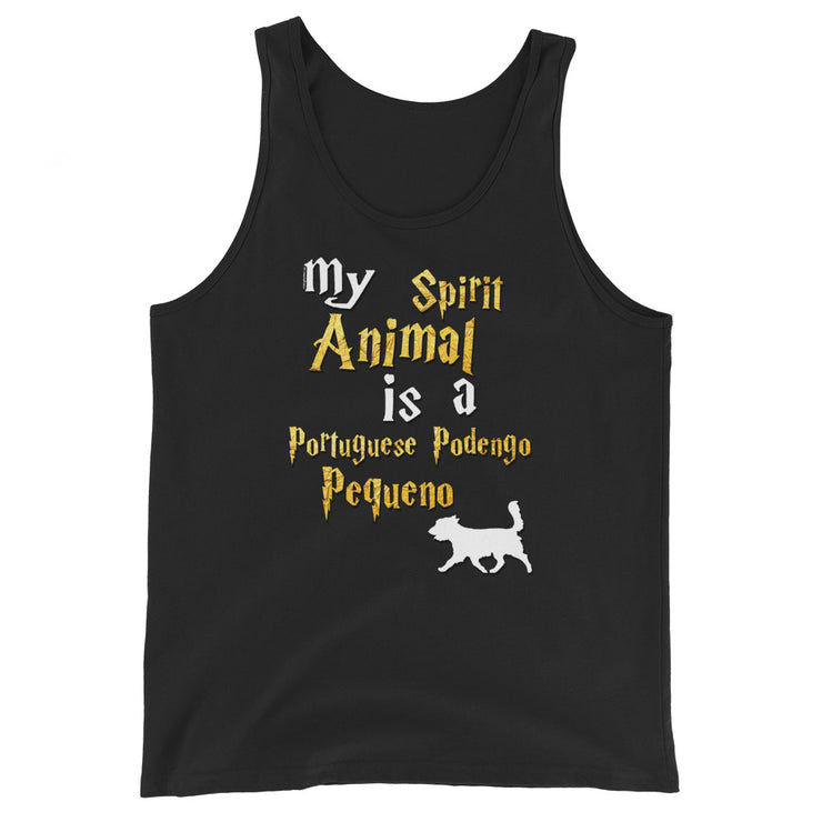 Portuguese Podengo Pequeno Tank Top -  Spirit Animal Unisex