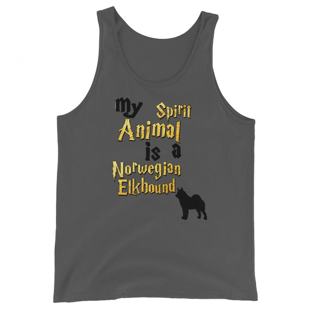 Norwegian Elkhound Tank Top - Spirit Animal Unisex