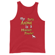 Miniature Pinscher Tank Top -  Spirit Animal Unisex