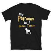 Boston Terrier T shirt -  Patronus Unisex T-shirt